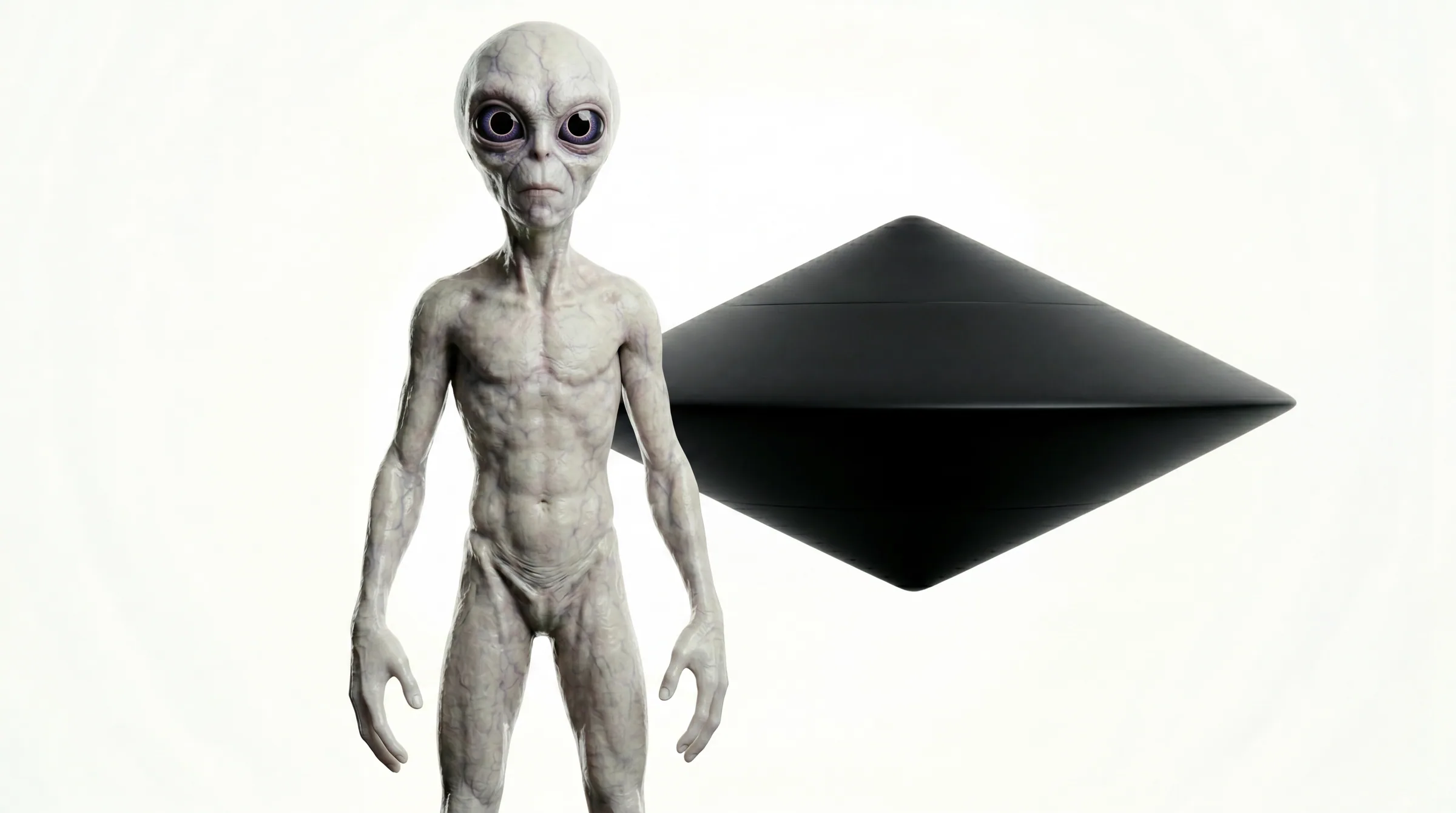 Cinematic moment of first contact